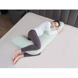 Oternal Pregnancy Pillow for Pregnant Women, Soft Pregnancy Body Pillow,Support for Back, HIPS, Legs, Maternity Pillow with Detachable and Adjustable Pillow Cover