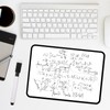 Pack of 2 Mini Whiteboard 30 x 21 cm, Magnetic