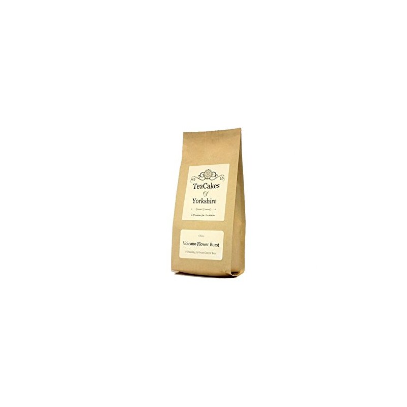 Green Flowering Artisan Tea Volcano Flower Burst 15 Tea Balls