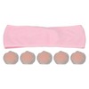 Eyelash Extension Pad Set 5pcs Silicone Adhesive Pallet Professional Efficient