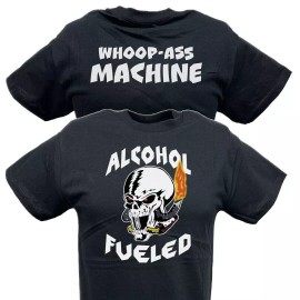 Hybrid Tees Stone Cold Steve Austin Alcohol Fueled Machine Mens T-shirt - XL