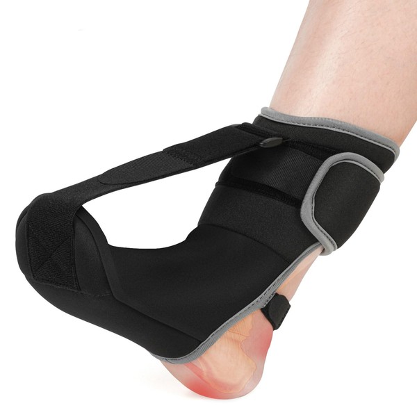 Moohome Plantar Fasciitis Night Splint Sock Soft Plantar Fasciitis Brace