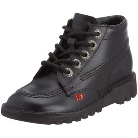 Kickers Kick Hi Y Black Youth Boots
