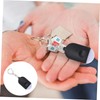 KICHOUSE Alarm Security Torch Whistle Keychain Alarm for Women Outdoor