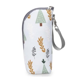 RTRTGS 1 Piece Baby Bottle Insulated Bag, Portable Baby Bottle Bag for Stroller Travel Baby Bottle Thermostat, multicoloured