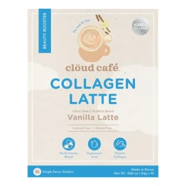 Clöud Café Café Instantáneo Con Colágeno Vainilla Y Latte