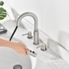 PAKING, Bathroom Faucet, 2 Handles Bathroom Sink Faucet, 3 Holes