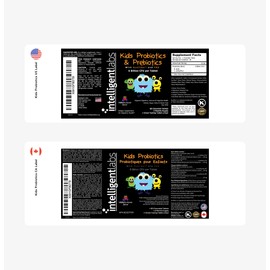 6 Billion CFU Kids' / Children's Probiotics with Prebiotics, One-a-day Chewable Probiotic, Kids Will Love Great Taste, 2 Months Supply Per Bottle