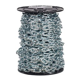 Campbell Chain 3/16 Oval Link Carbon Steel Proof Coil Chain 3/16 in. Dia. x 100 ft. L - Total Qty: 1; Each Pack Qty: 1