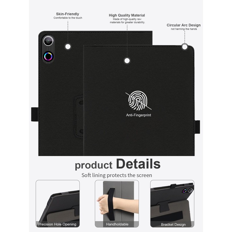 Magnetic Case for BYXSB EUA10L01 10 Inch Tablet - Shockproof