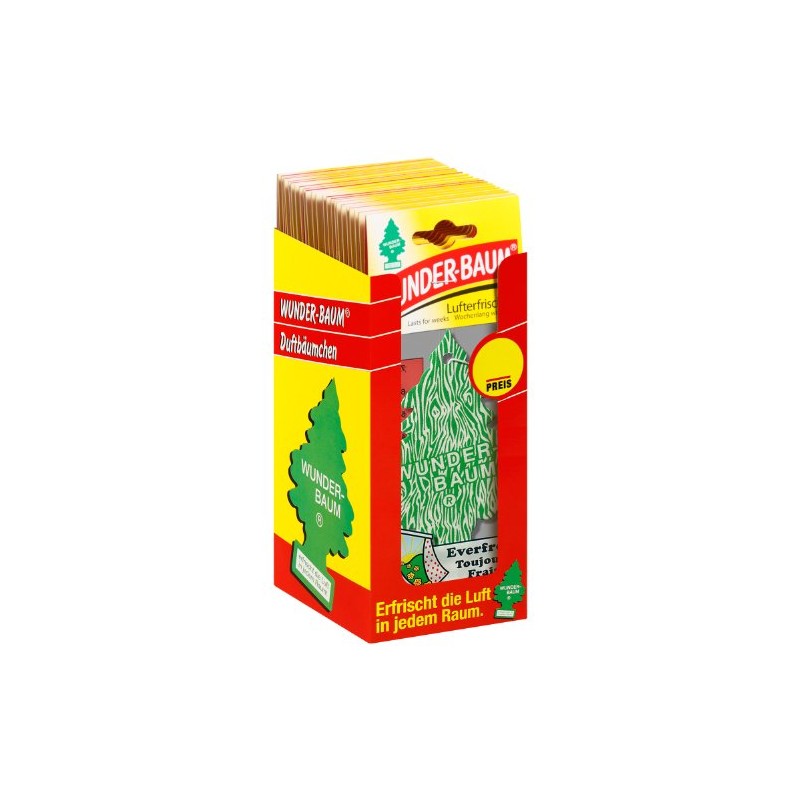 Wunder-Baum Everfresh 134218/24 Air Freshener Box of 24