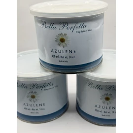 Bella Perfetta THREE - Bella Perfetta WAX 14oz AZULENE- Sealed Dented Bottles