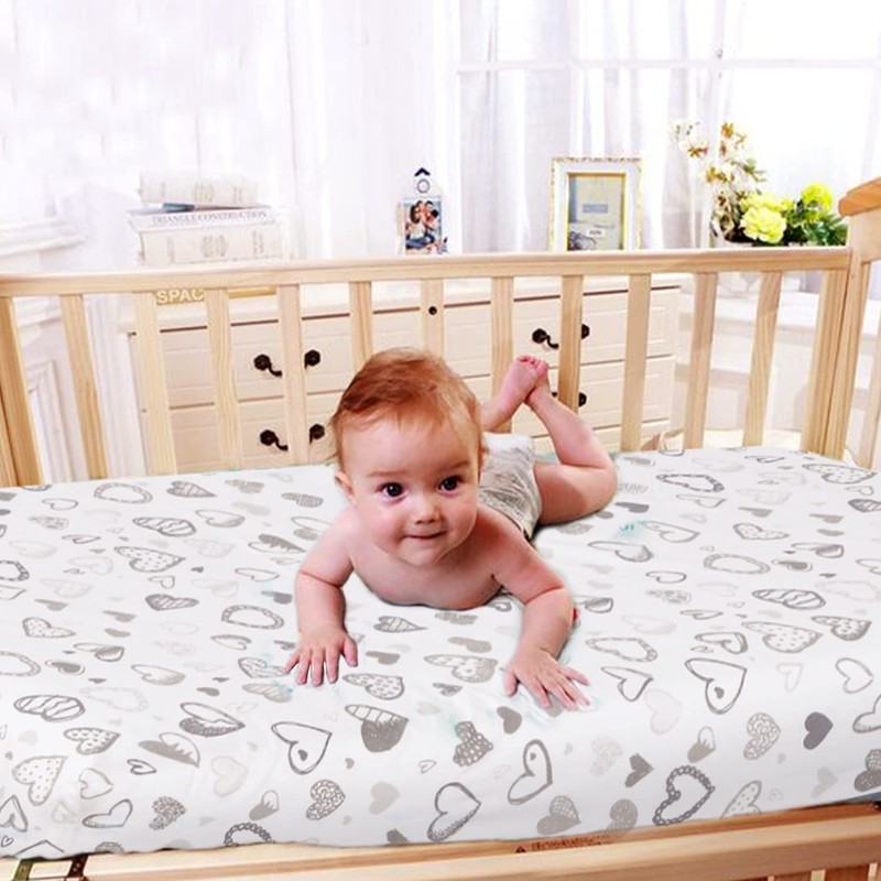 Indus Textiles - cotbed fitted sheet, Pack of 2 cot