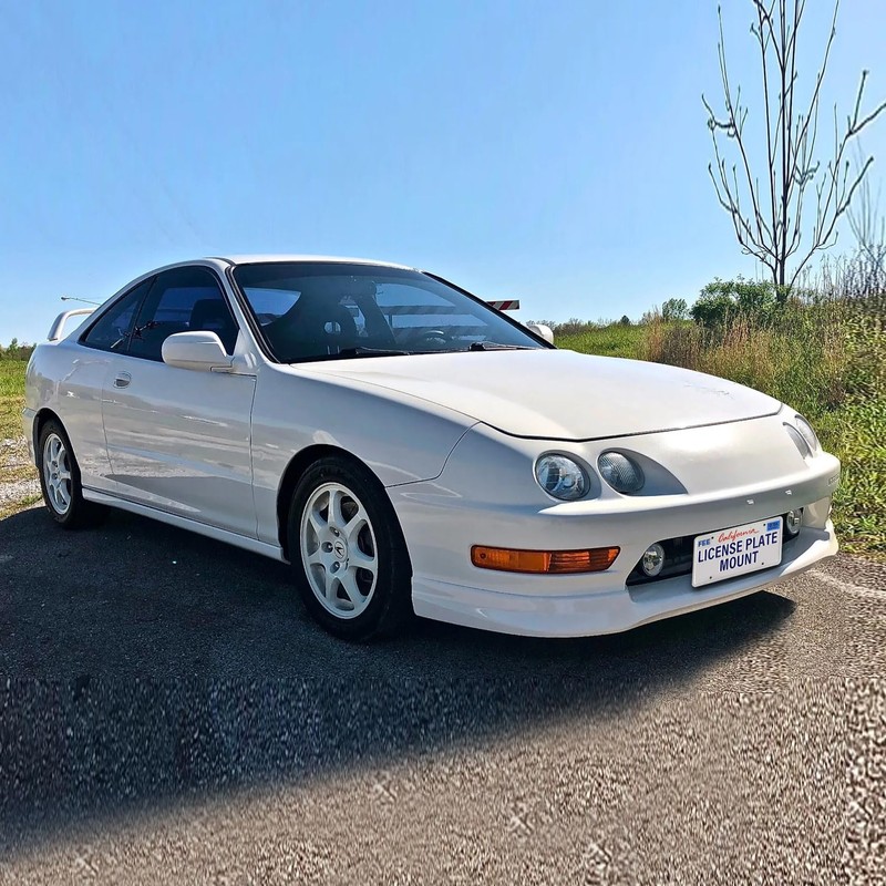 Heavy Duty Front License Plate Frame Compatible with Acura Integra