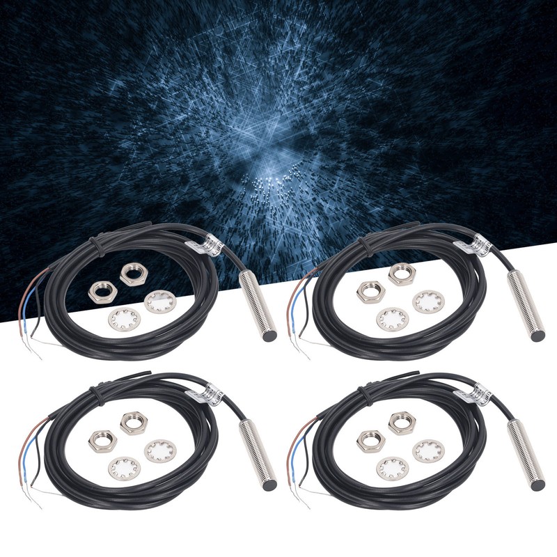 4 Set Proximity Switch 8mm Dia Inductive Proximity Sensor Switch