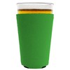 Blank Neoprene Pint Glass Coolie (1, Neon Green)