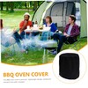 BESPORTBLE Small Grill Barbecue Cover Camping Waterproof BBQ Cover Grill