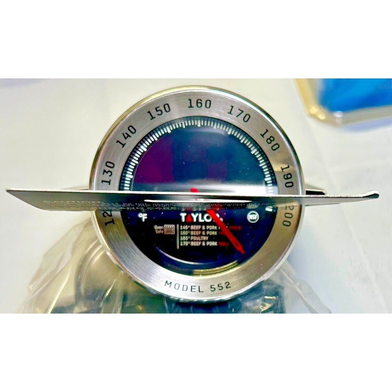 Taylor PRO Leave In Meat Thermometer Model 552 Oven Safe