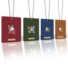 Forest Charger 4PCS Bird Car Air Freshener, Hanging Freshener for