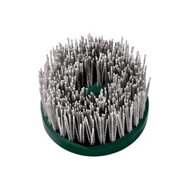 Metabo 623742000 Nylon Wheel Brush 130 mm M 14, P 80, Green