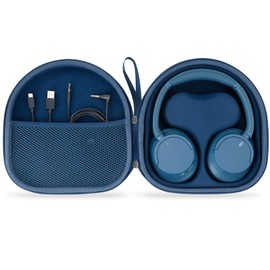 Case for Sony WH-CH720N WH-1000XM4 WH-CH700N and JBL 720BT 710BT 760 NC 770 NC Wireless Noise Cancelling Headphones, Travel Case Carrying Cover Bag with Removable Inner Support (Dark Blue)