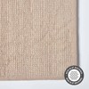 HOMESCAPES Spa Supreme Bath Mat, Stone, Very Heavy 1800 GSM,