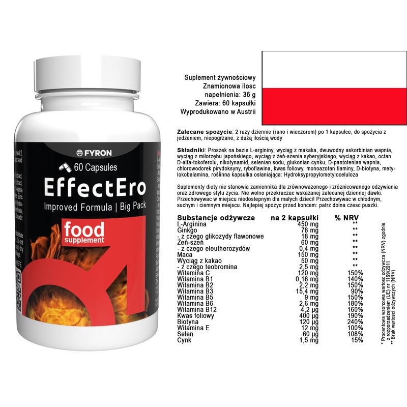 Effect Ero 60 Capsules