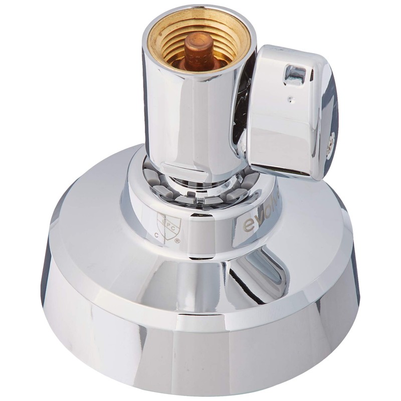 ShowerStart EV3011-CP175-SB Single Function TSV-1.75gpm Shower Head, 1.75 gpm, polished
