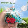 LUJII Solar-Powered Wind Chimes Hummingbird Feeders for Outdoor Use, Featuring