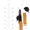 HAMKU Pack of 1 Scarf Holder, Belt Organiser with 12
