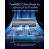 XikeStor 7-in-1 USB-C Hub, 2.5Gbps Ethernet, 2X USB-A 3.2,100W Power
