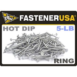 1 1/2" x 11-Gauge 4D Ring A153-D HOT DIP Roofing Nails 5lb