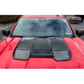 EMBLEMSPLUS 2022 2023 2024 Chevy Silverado Trail Boss ZR2 Front Hood Scoop Decals