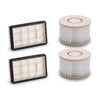 1 Set [3pcs] Replacement Filter with 1 Extra Outlet HEPA