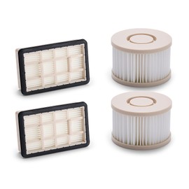 1 Set [3pcs] Replacement Filter with 1 Extra Outlet HEPA Filter - Compatible with iPettie Max15 Pet Grooming Vacuum - Replacement Filters for Optimal Performance