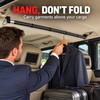 Adjustable Car Clothes Hanging Rod, 35.8-64.4 Inch Retractable Interior Garment