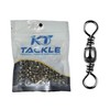 KT Tackle Fishing Swivels 5 sizes 4/0, 3/0, 2/0, 1/0,