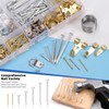 Glarks 279pcs Picture Hanging Equipment, Hanging Hardware with Hooks, Wire,