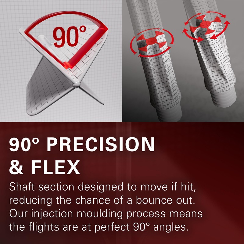 TARGET Darts Rob Cross K Flex Flights and Shaft System,