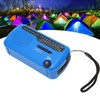 Hand Crank Solar Radio AM FM SW1 SW2 Camping LED