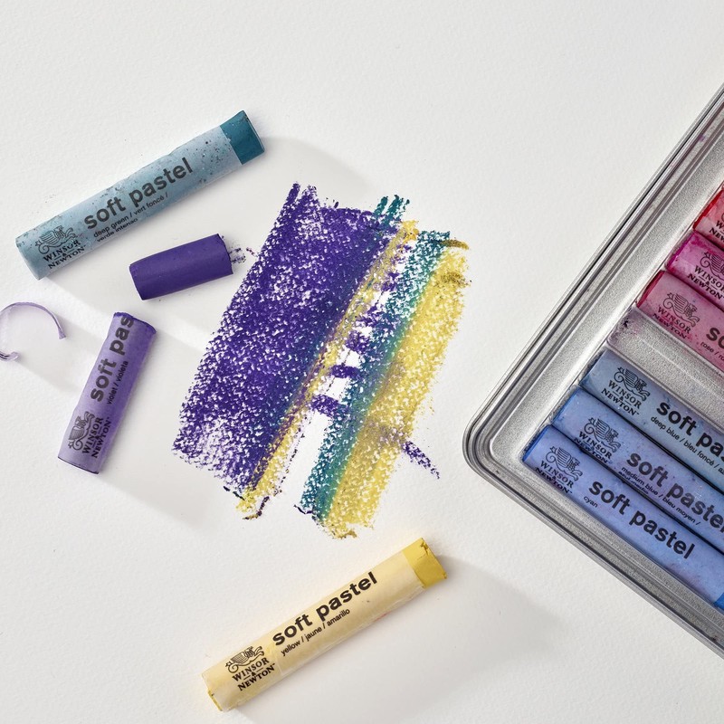 Winsor & Newton 1790002 Artist Soft Pastels, Soft Pastels for