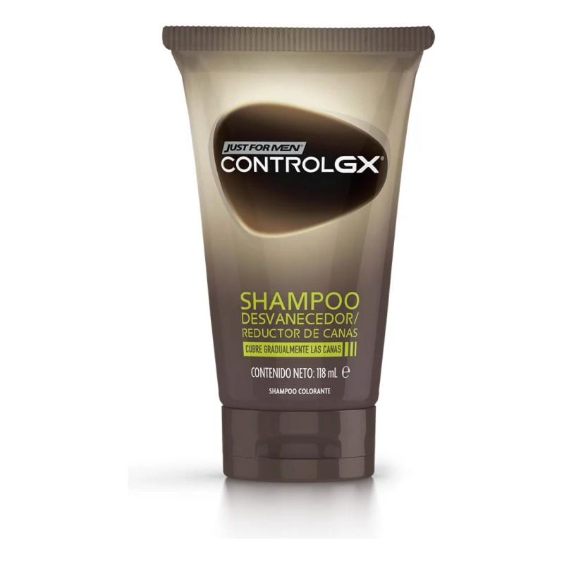 Kit Just For Men Desvanecedor Canas Gx + Barba Castaño