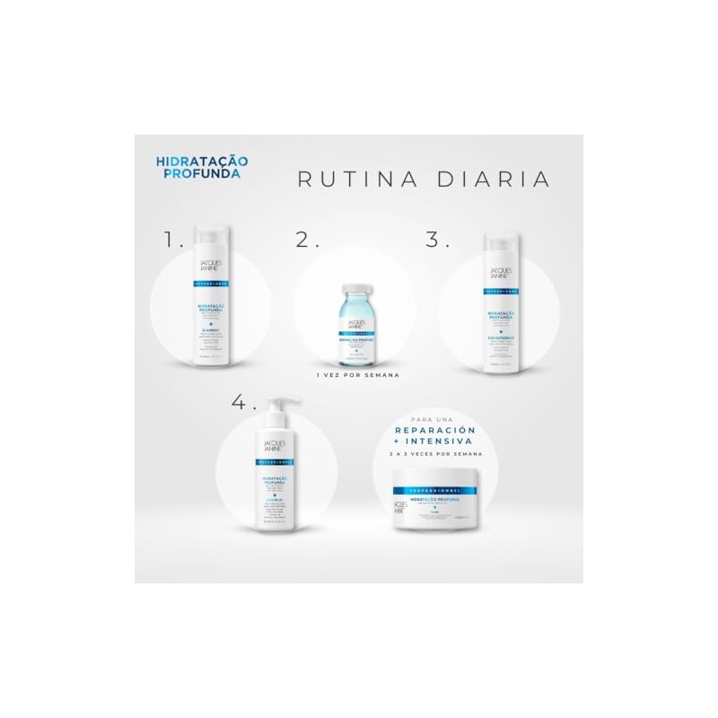 Shampoo de Hidratación Profunda Jacques Janine 240 Ml