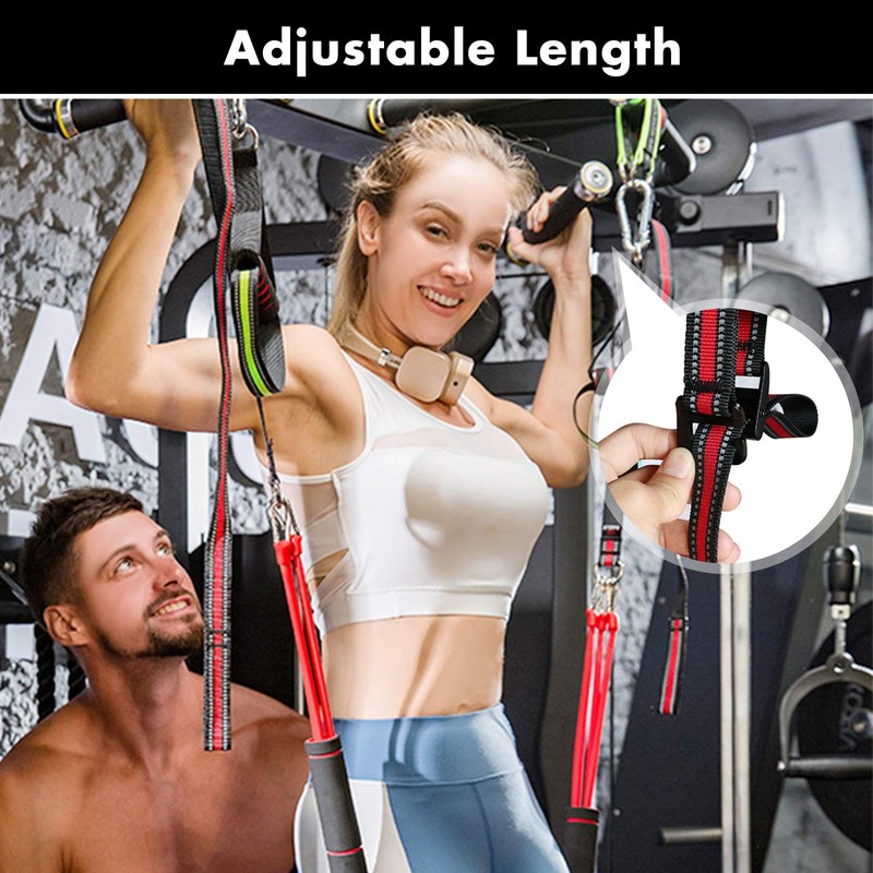 SYNTECSO Pull Up Assistance Bands, Pull-up Assist Bands with Elastic