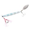 Daiwa Samurai Metal Jig, 0.7 oz (20 g), PH Zebra