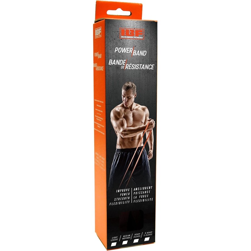IBF Iron Body Fitness Resistance Band, Pull Up Bands for