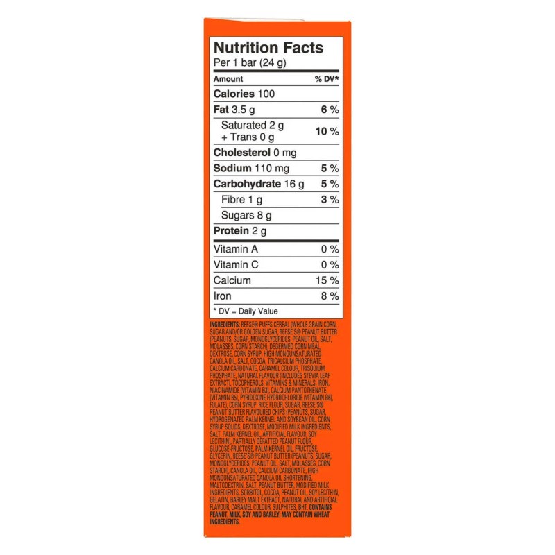 Nature Valley Reese Puffs Treats Peanut Butter & Cocoa Cereal