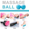 MURLIEN Peanut Massage Ball, Double Lacrosse Massage Ball, Mobility Ball