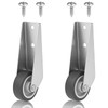 2 PCS Gate Caster Wheels Replacement, Sinking Door Bottom Pulley