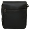 Tassia PU Leather Messenger Bag - Rear External Zipped Pocket